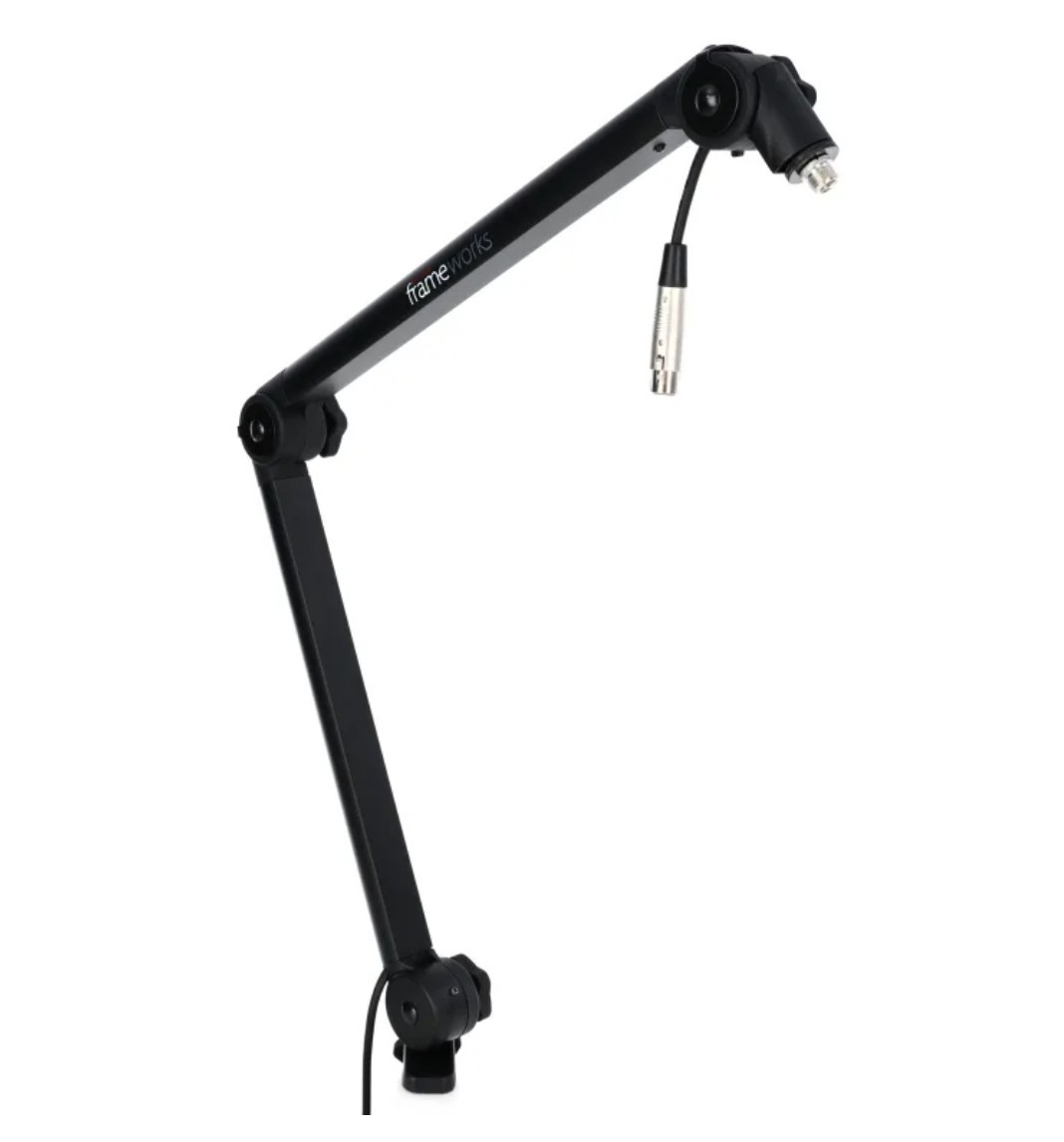 Gator Deluxe Desk-mounted Broadcast Microphone Boom Arm