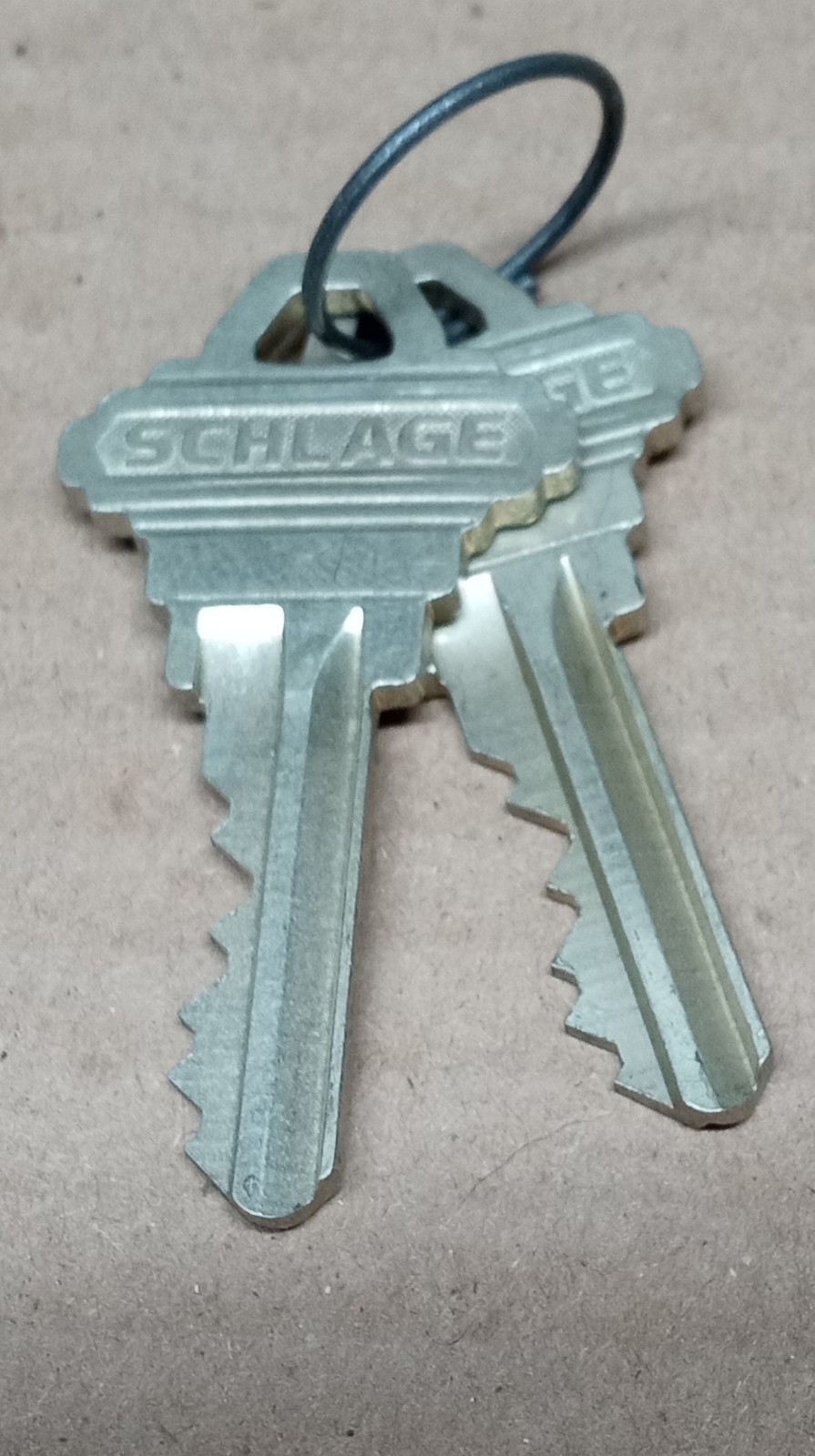 LSDA Schlage Keys, Code PRECUT Sets Of 2, Keyway C, 6 Cuts/Pin