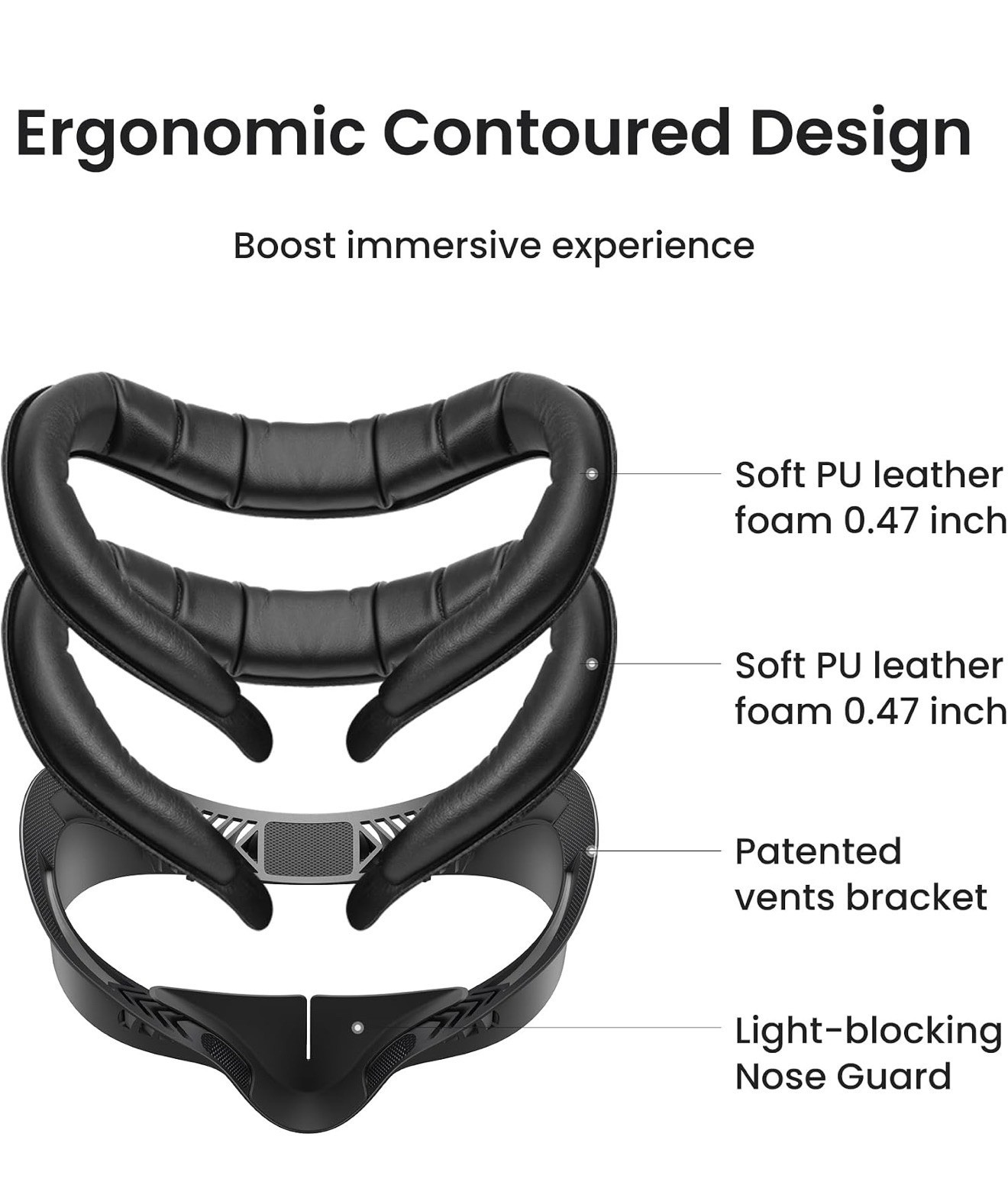 KIWI Design K4 Boost Battery Head Strap for Meta Quest 3/Quest 3S
