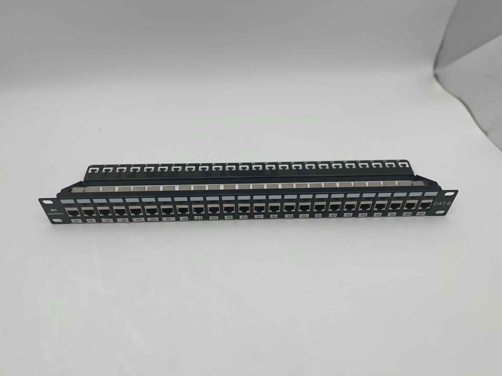 Cable Matters 24-Port Blank Patch Panel Rackmount or Wall Mount Cat 6
