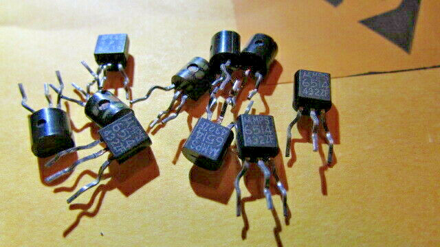 MPS6514 Motorola / National Semi Transistor TO-92 MPS 6514 Formed Leads USA 10pc