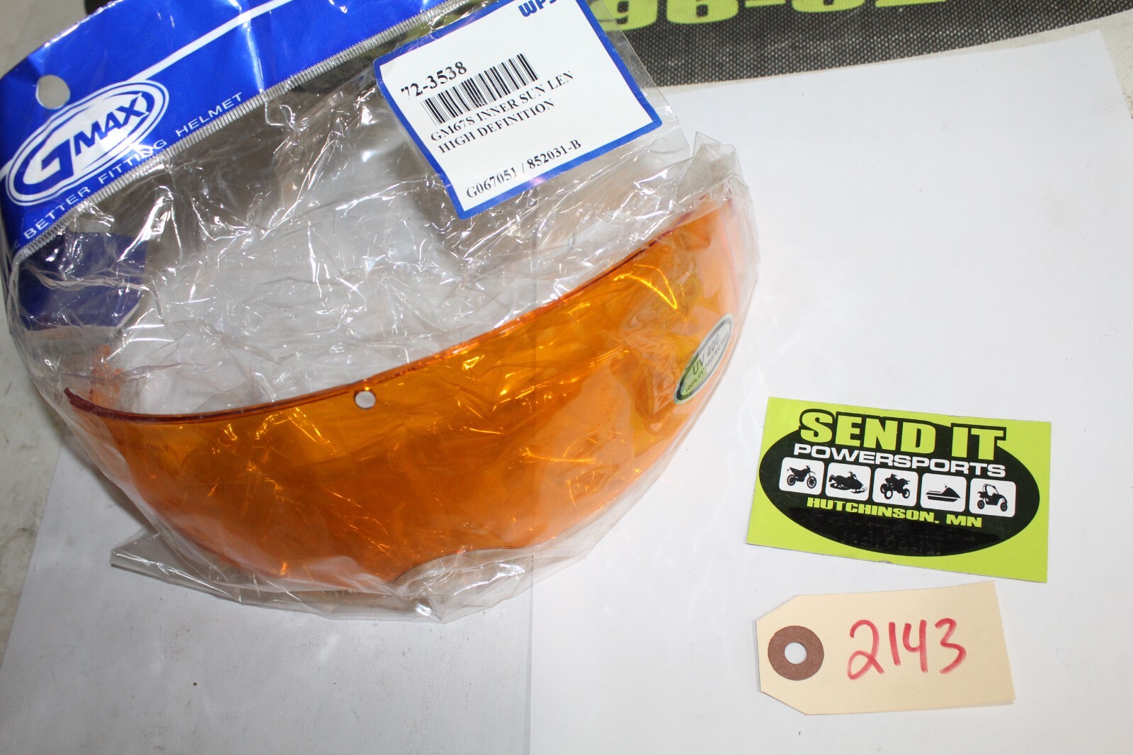 102	Gmax GM67S	Inner Sun Lens High Definition Orange	72-3538