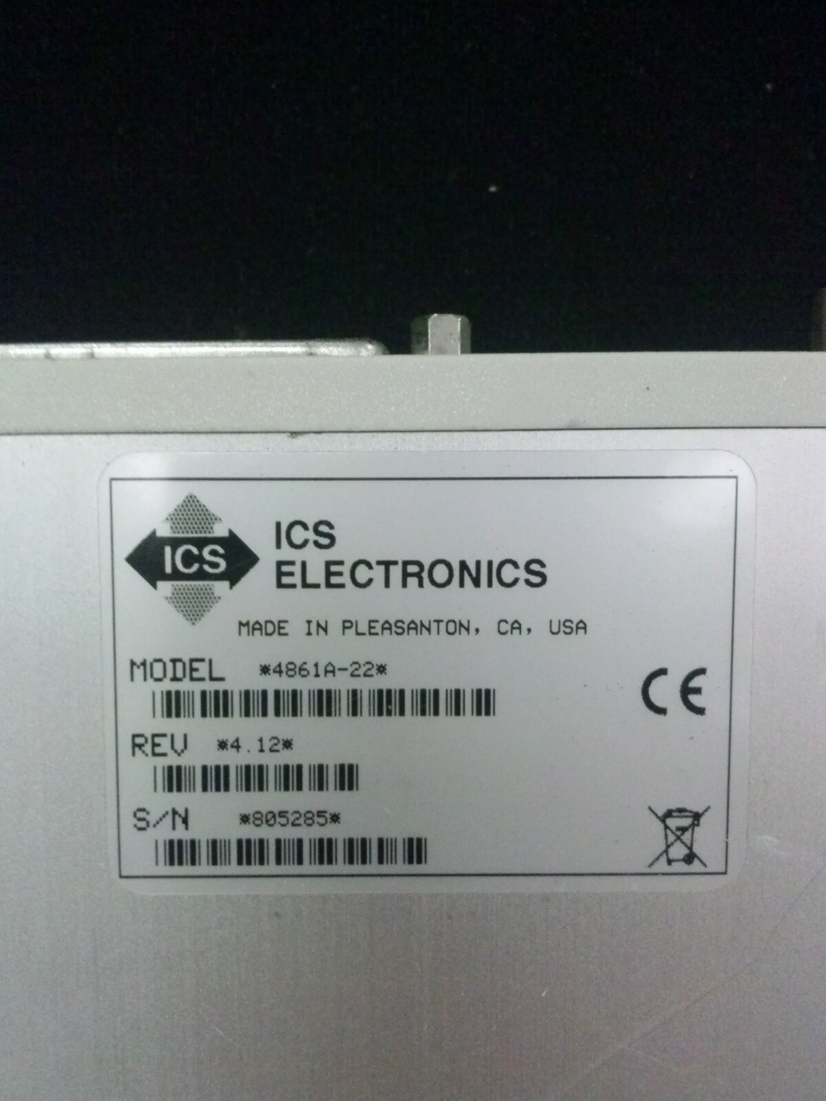 ICS ELECTRONICS Model 4861A-22 4861A GPIB Analog Interface