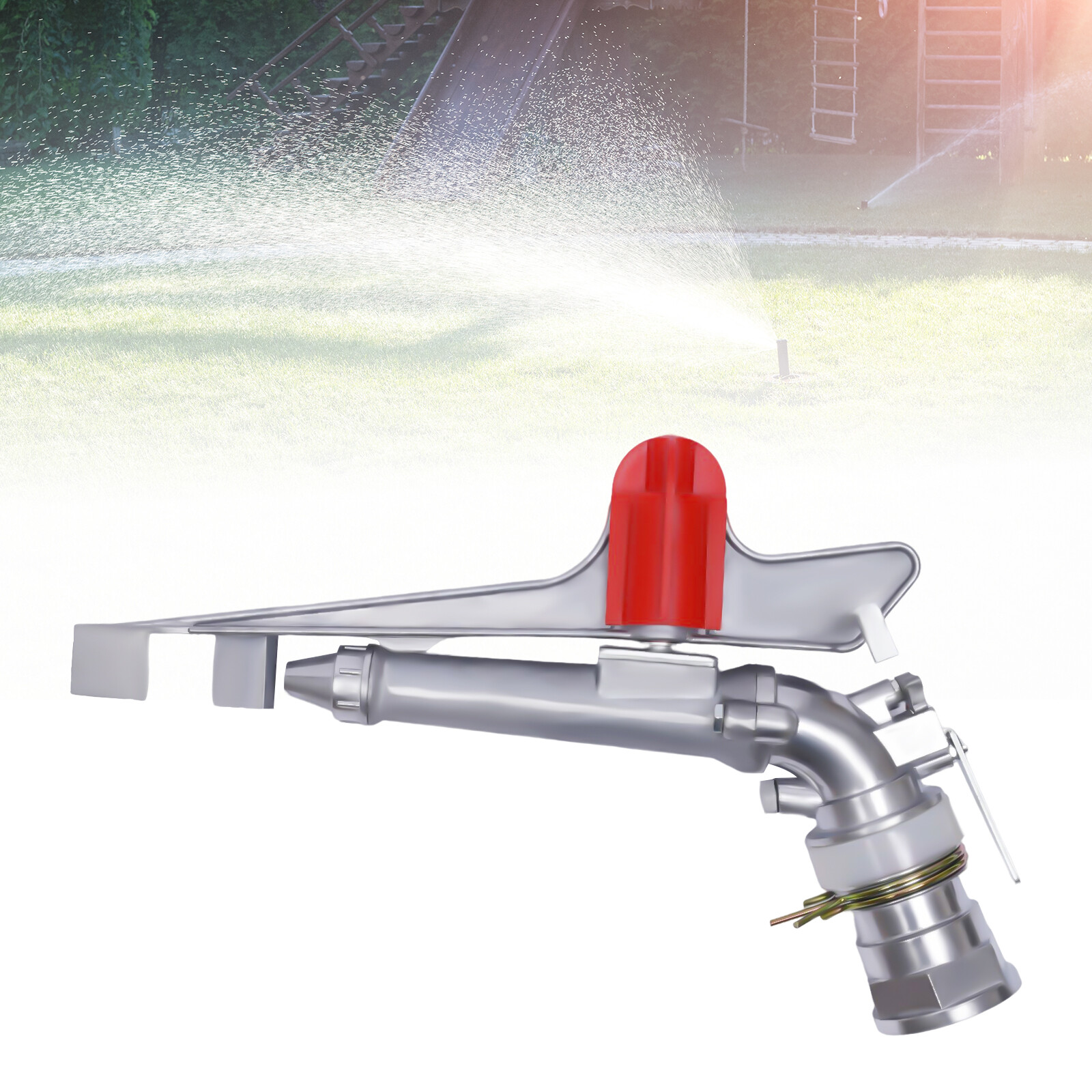 Agriculture Irrigation Spray Gun Sprinkler Large-Area 360° Adjustable Water