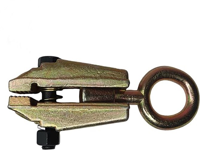 Self-Tightenin?g grips 5 Ton Straight Way Frame Back Body Repair Pull Clamp