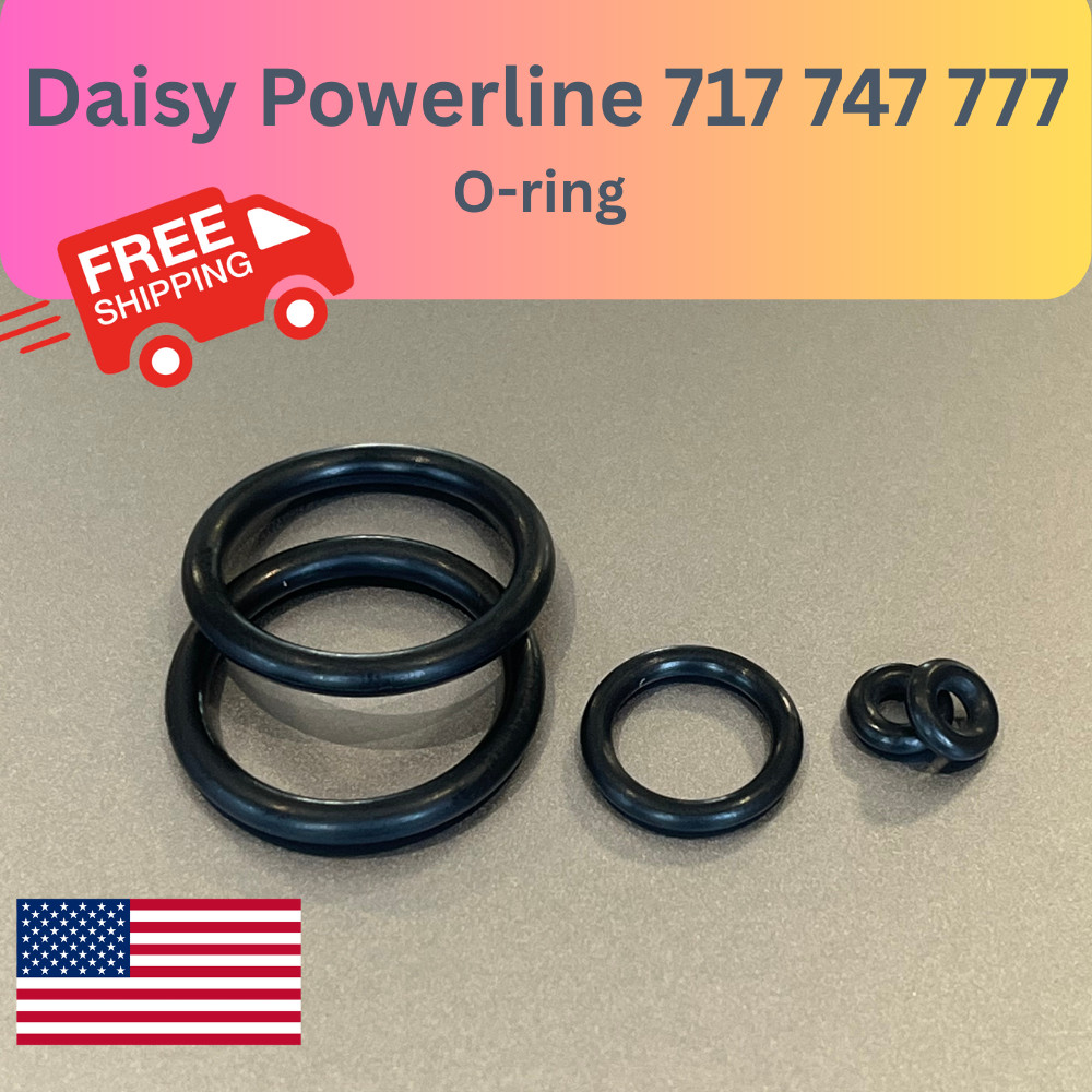 Daisy Powerline 717 747 777  Seal Reseal Repair O-Ring Kit Total 5 0-Rings Kit
