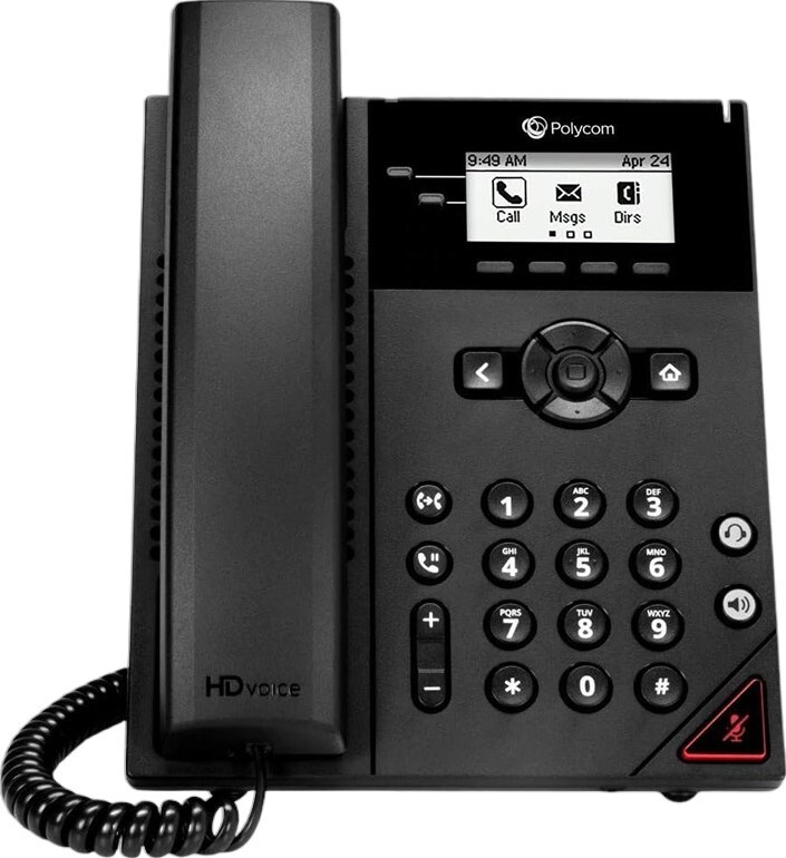 Poly VVX 150 Black IP Display Speakerphone