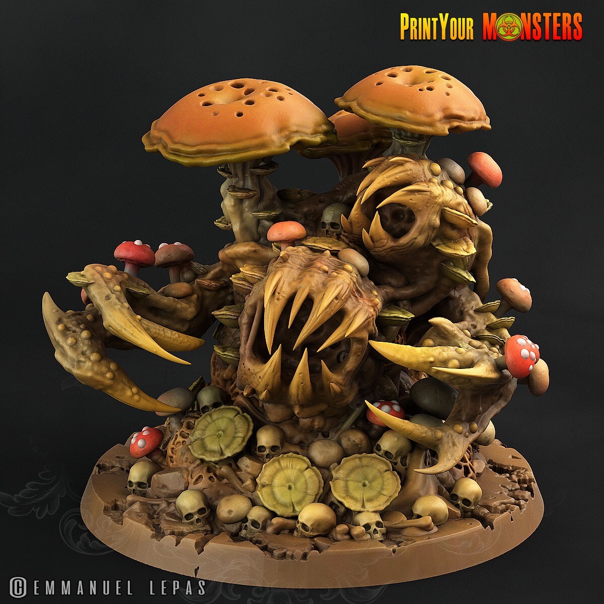 Mushroom Monster Legion Terrain Scenery Tabletop Miniatures 28mm