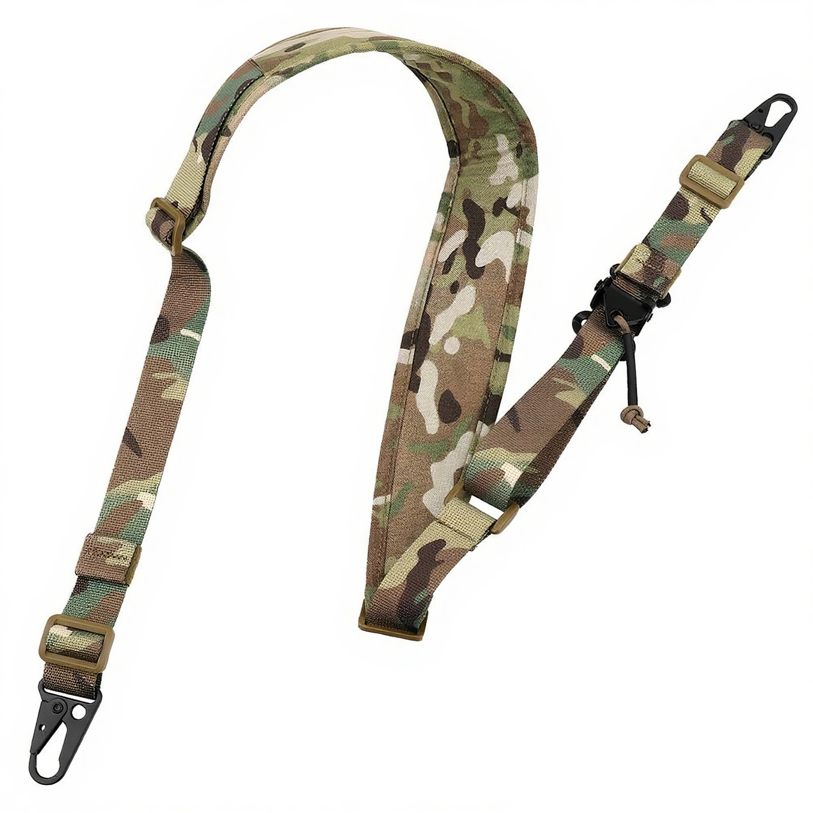 KiTOP Tactical Sling 2 Point Shoulder Strap Padded Rifle Shooting Sling - Camo