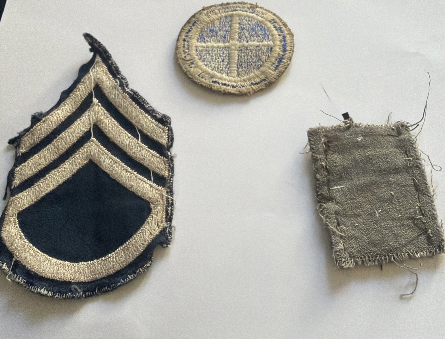 WWII US Army 35th Infantry Division AAF Uniform Insignia Patch