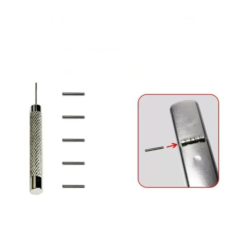 for Zippo Lighters, Metal Pin Remover Punch + 10 Stainless Steel Hinge Pins