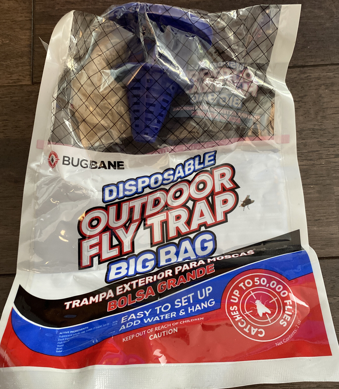 Fly Trap Outdoor Hanging Pack Disposable Outdoor Fly Trap