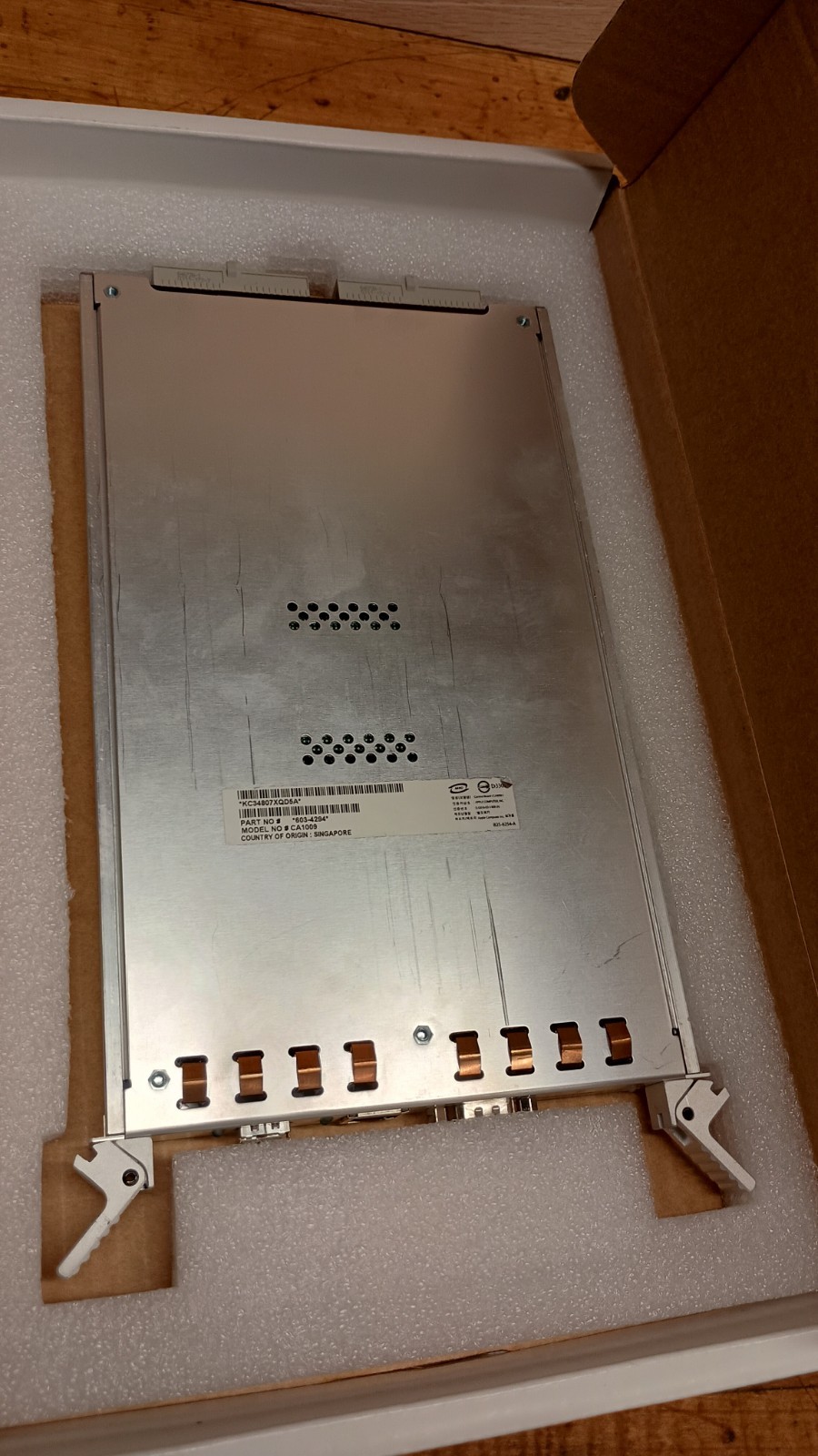 Apple Xserve Raid Hard Drive Controller 603-4294 CA1009 Module.  unsure if works