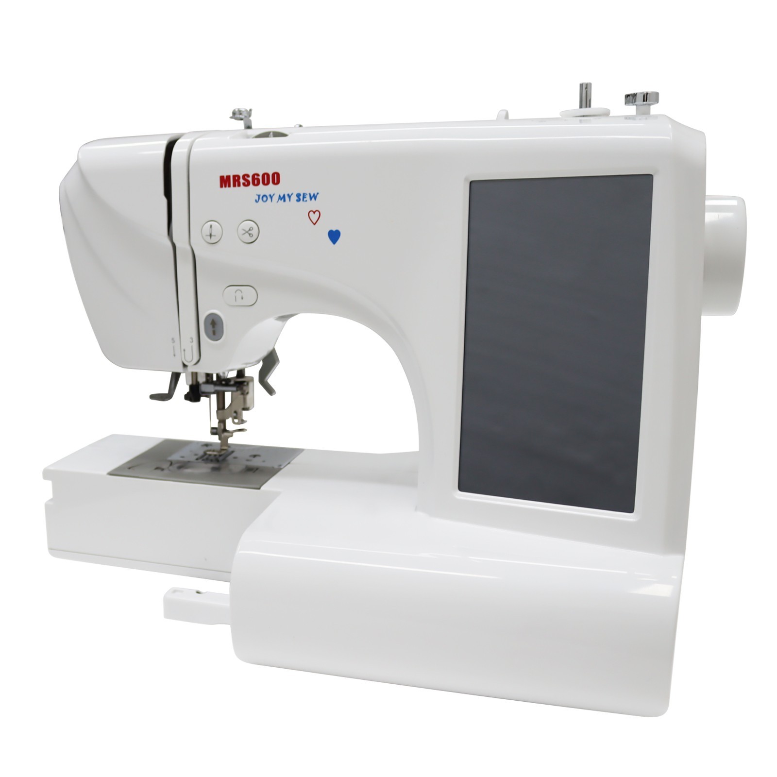 110V-220V Auto Embroidery&Sewing Machine with Auto Threader&LED Light Craft DIY