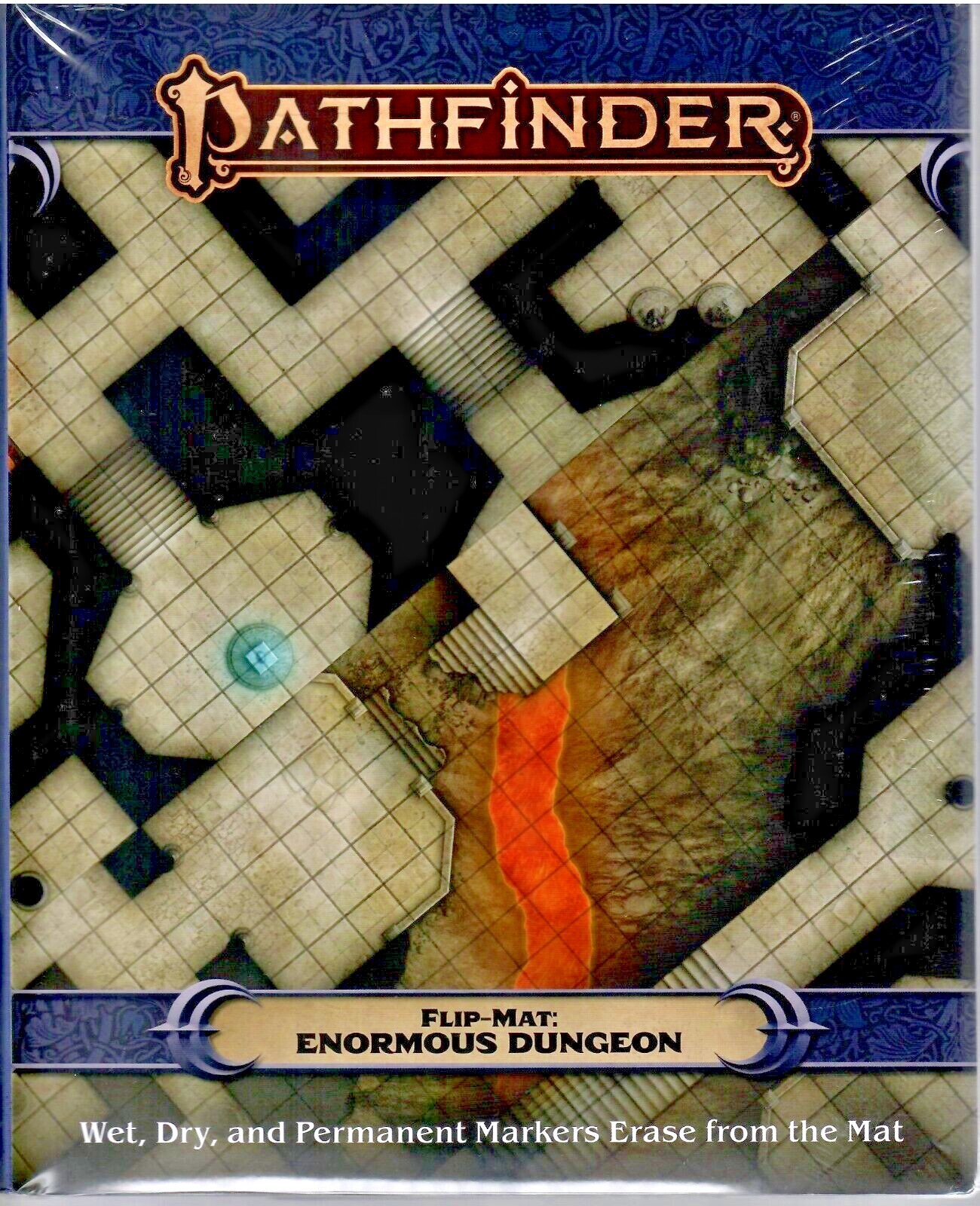 ENORMOUS DUNGEON Pathfinder Flip-Mat NEW Paizo PZO30122