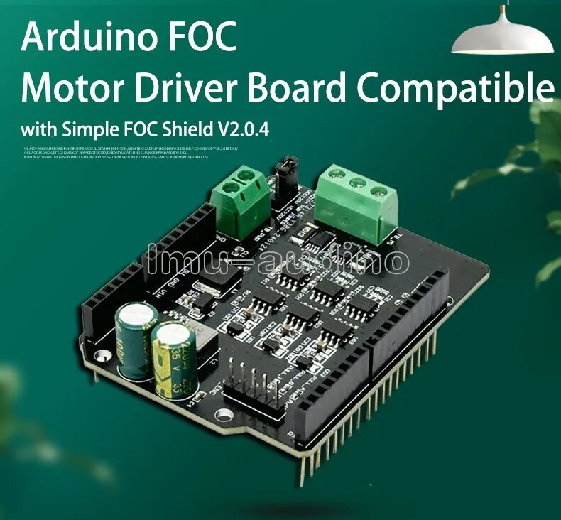Arduino FOC Brushless Motor Driver Board Compatible with Simple FOC Shield V2.04