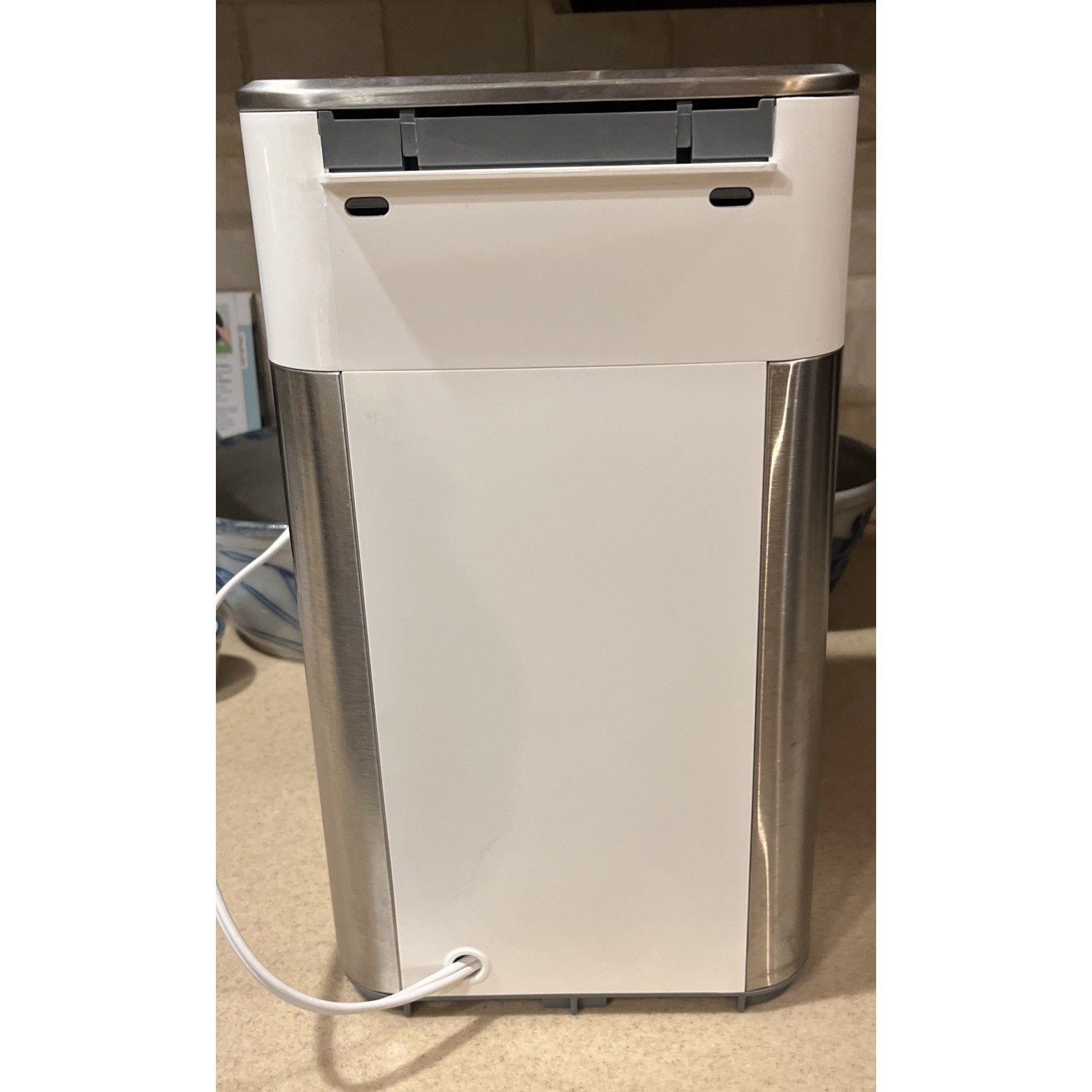 Braun PureFlavor 12 Cup Programmable Coffee Maker White Stainless KF7150WH