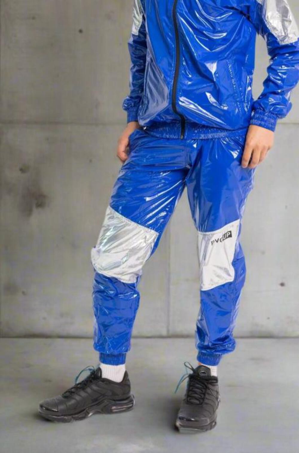EYES UP - blue / silver - PANTS - NYLON