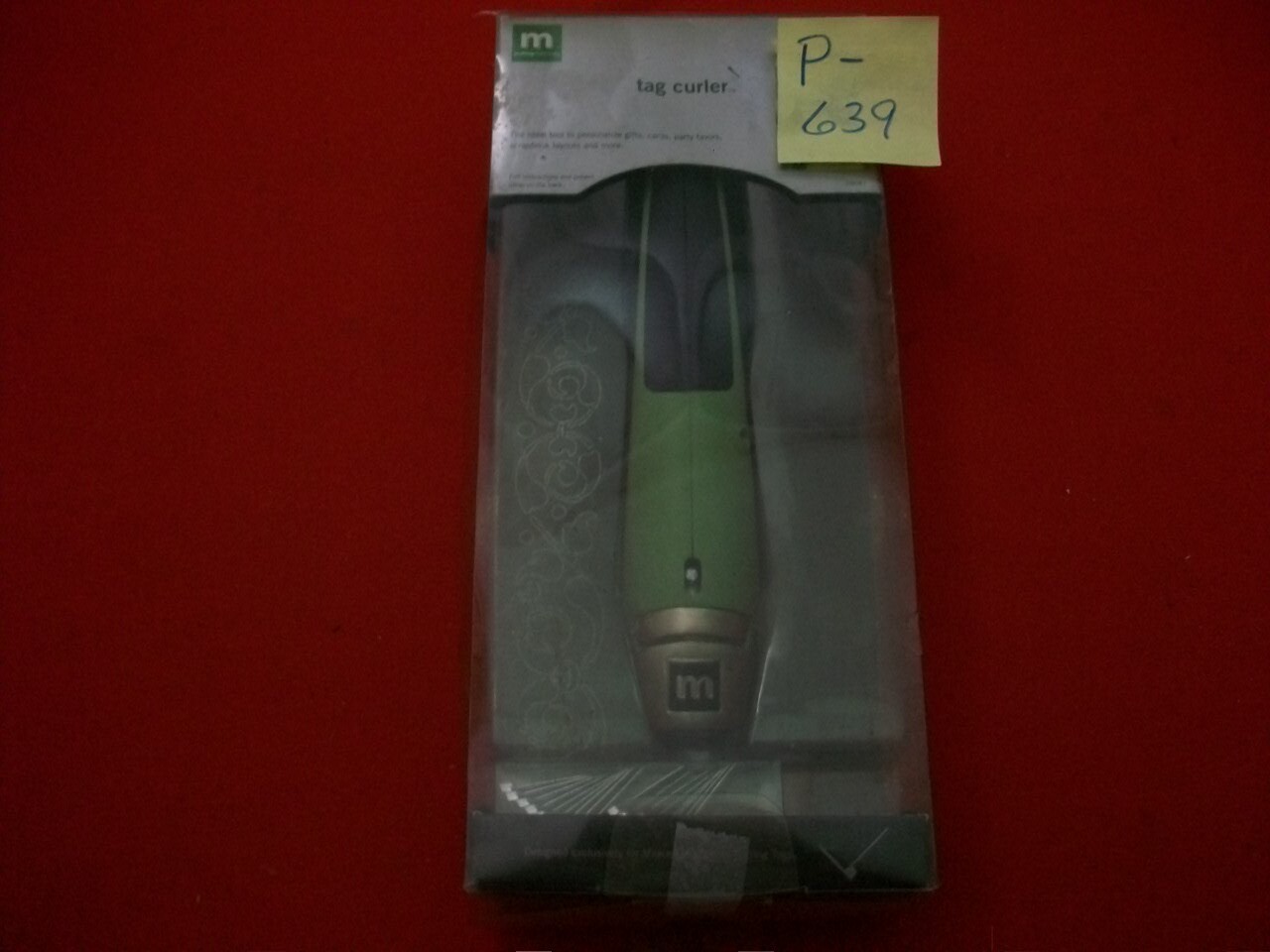 MAKINGMEMORIES TAG CURLER TOOL #28681 HOLIDAY/WEDDING GIFT TAGGING/DECORATING