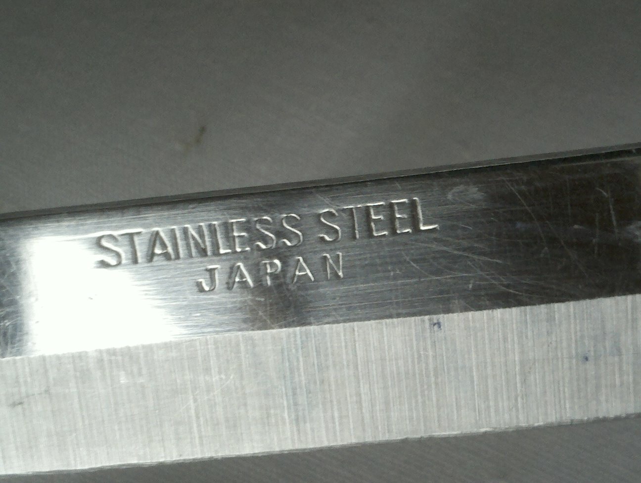 Japan Knife Stainless Steel Blade 4.5" Wood Handle