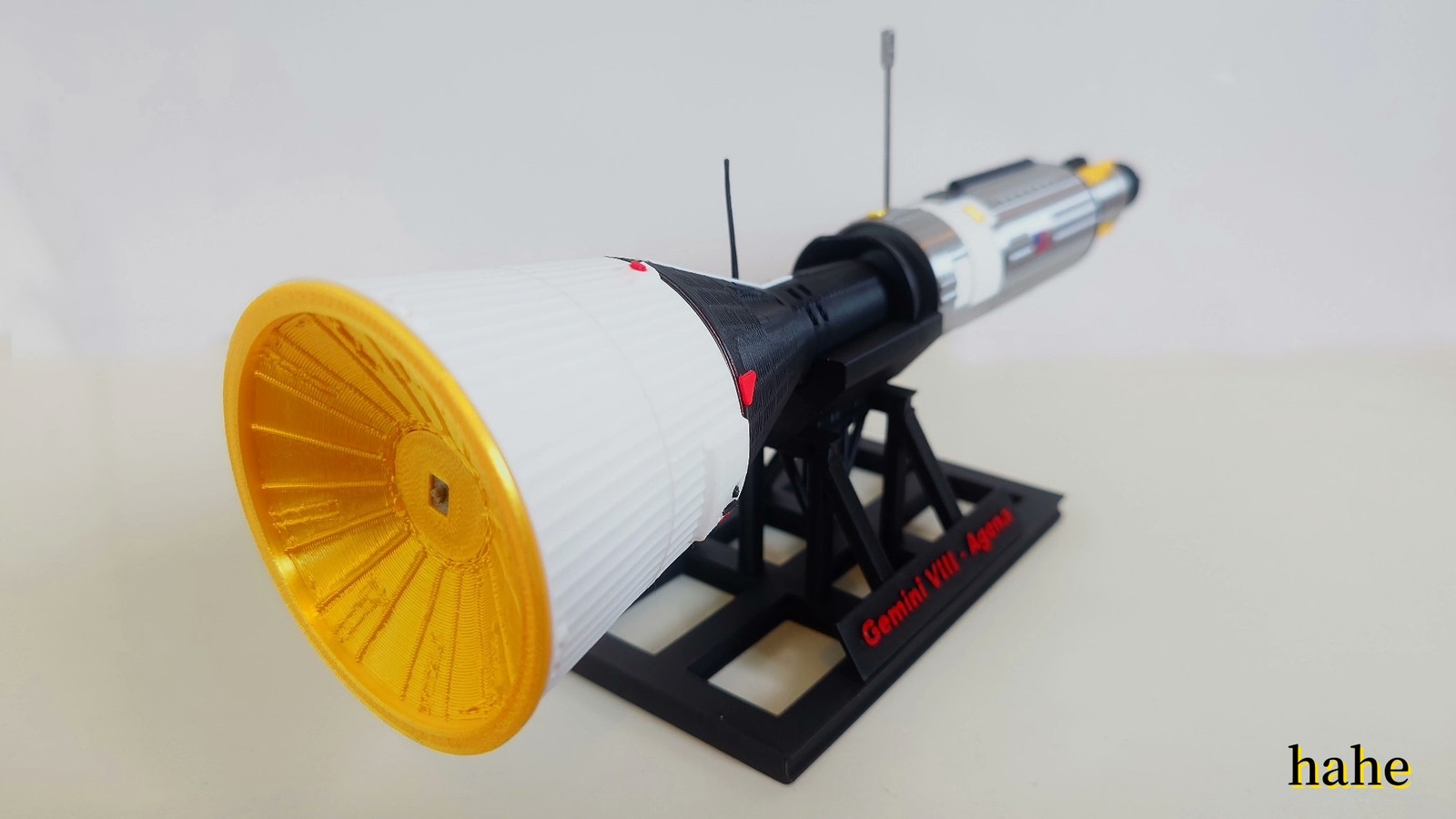 1/72/48 Gemini Spacecraft - Agena Finished Static Model 3D Printed New