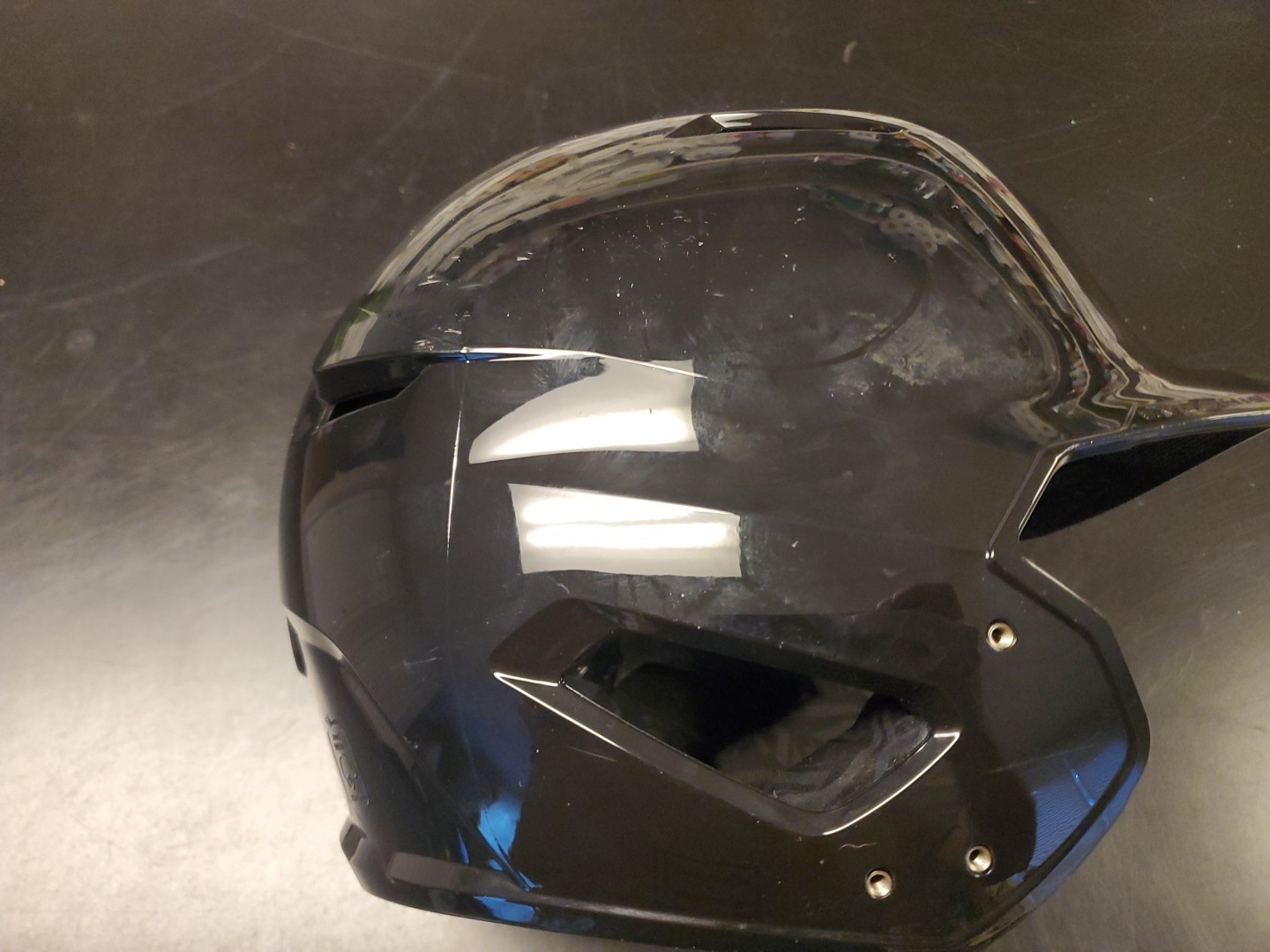 EvoShield WB5725801ML Batting Helmet Black – Baseball Softball SIZE ML