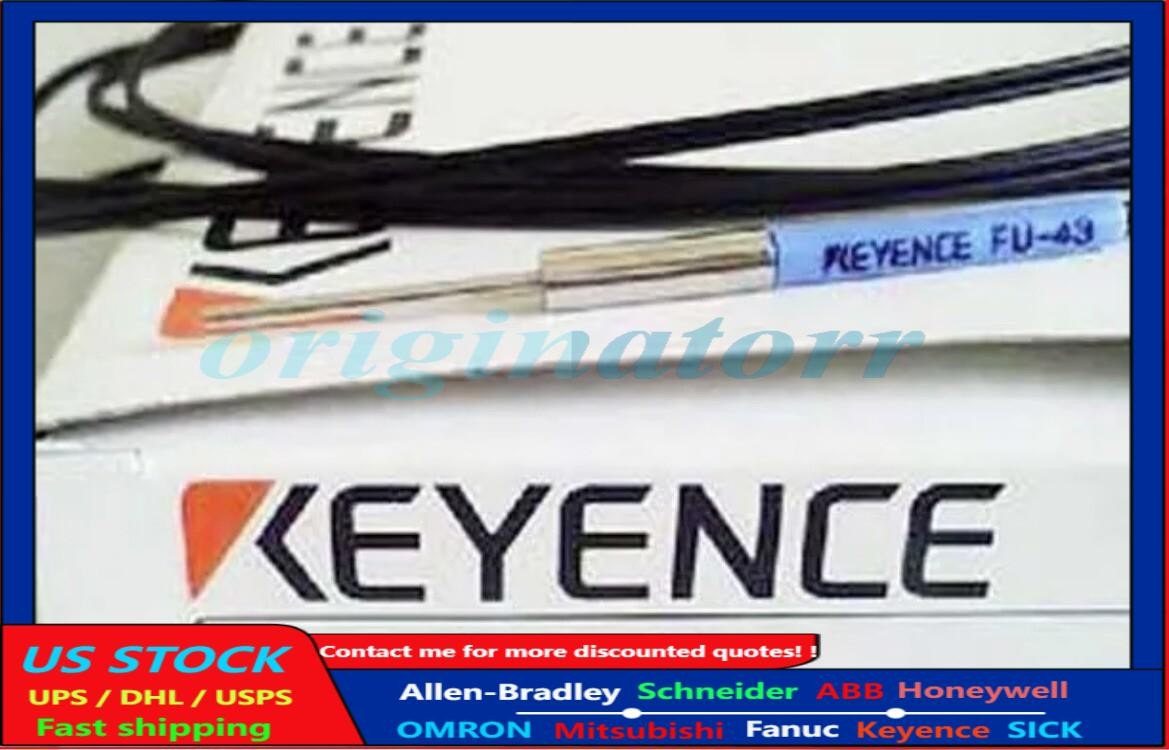 Keyence FU-43 Fiber Optic Sensor Reflective FU43 New  US Free TAX