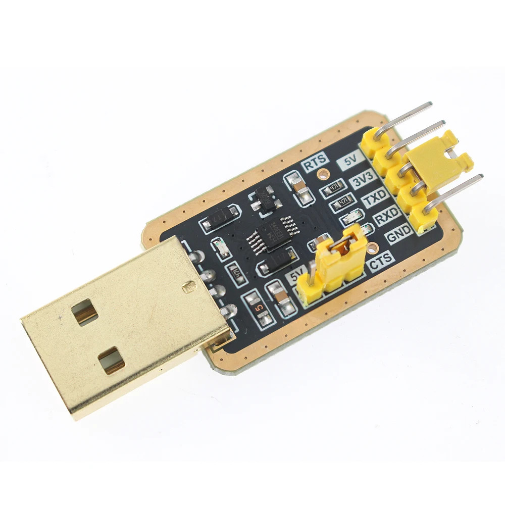 CH340E USB to TTL Serial Module, 3.3V/5V UART Converter, CH340 Chip