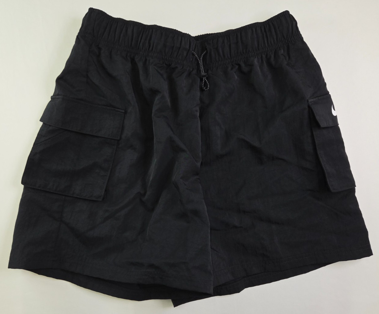 Nike Sportswear Essential Womens Black Loose Fit High Rise Size M DM6247-010