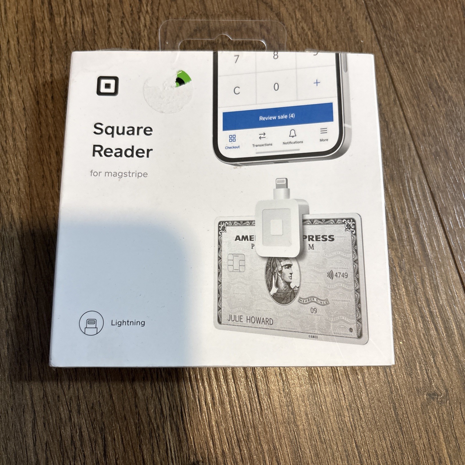 Square  A-SKU-0523 Reader for Magstripe Lightning Connector iPhone Untested