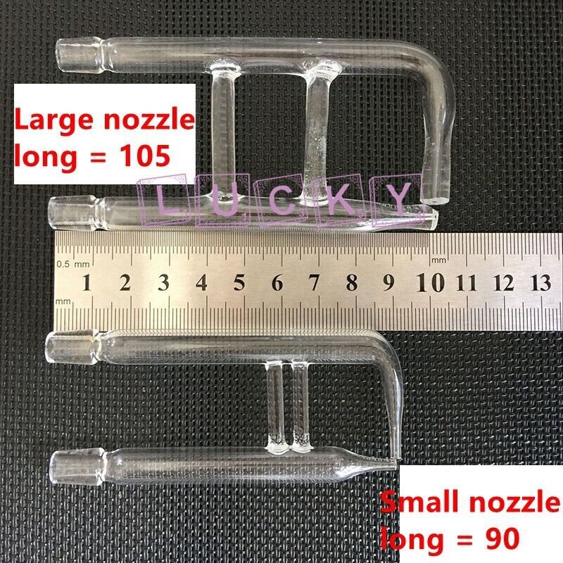 105*50/90*38 Salt Mist Testing machine Salt Spray Test Nozzle Glass Nozzle