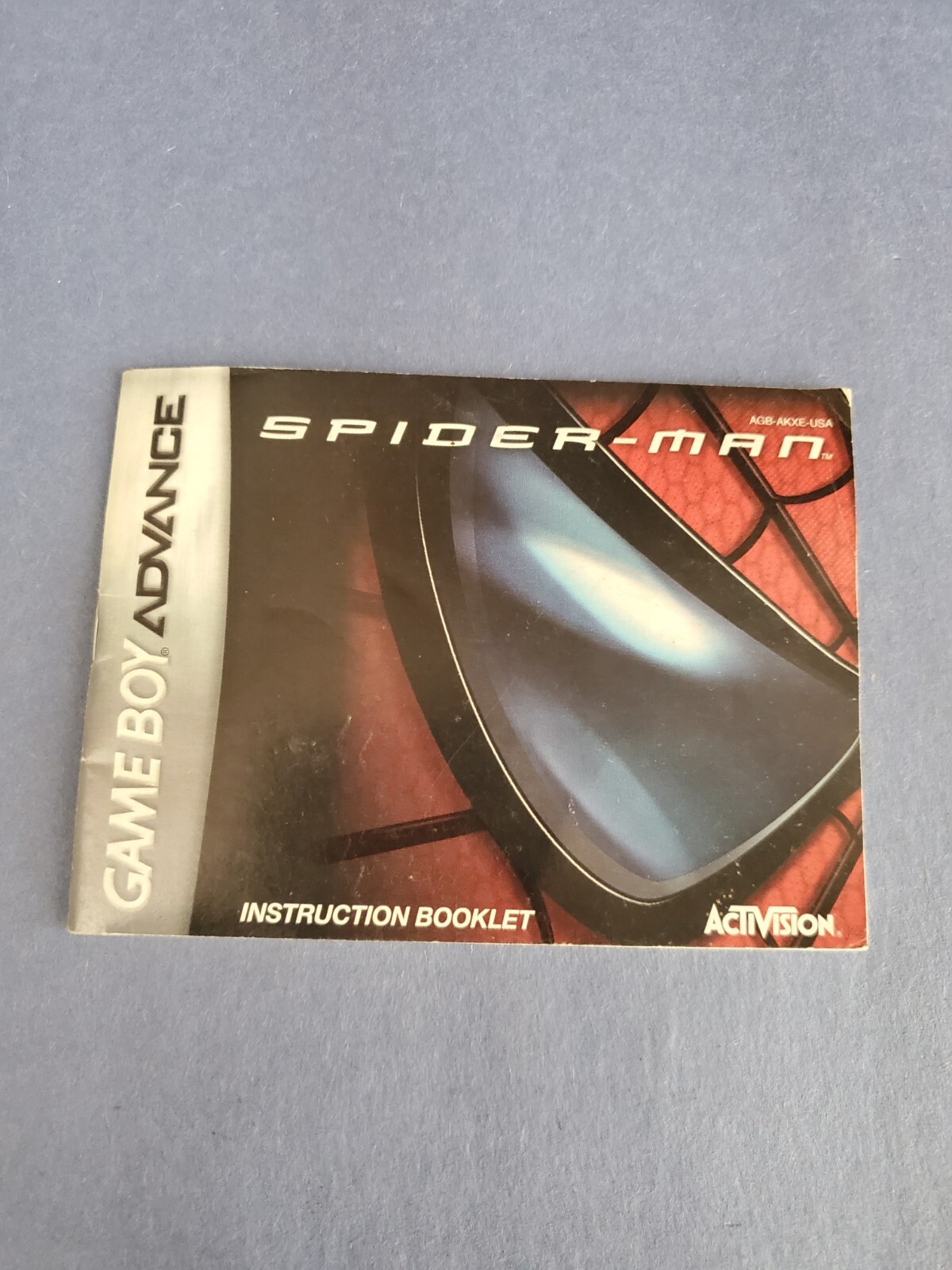 spiderman gba Manual