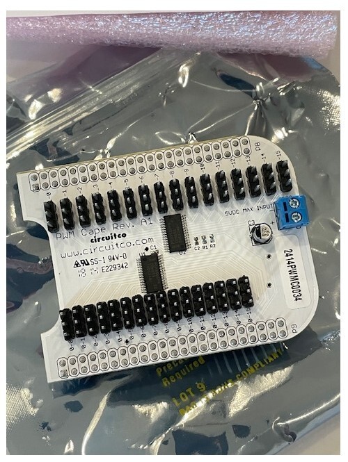 NEW - BeagleBone Cape PWM Cape 999-0004397