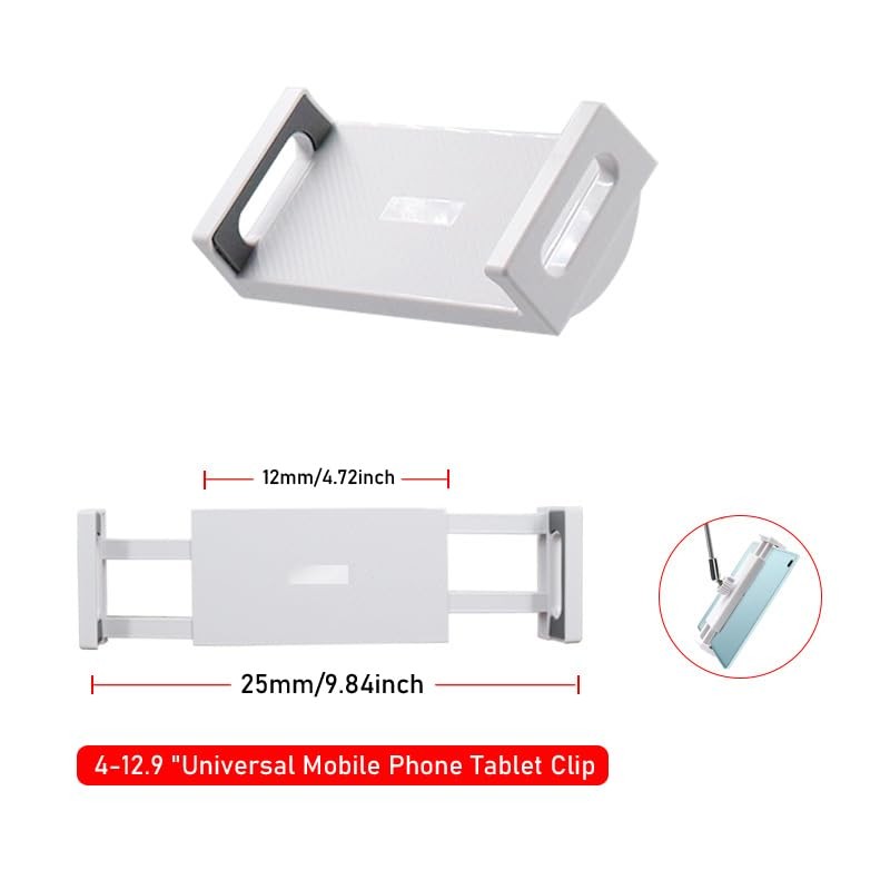 ThtRht 2 Pack Tablet Stand Holder Clamp Clip Bracket Mount Replacement with 1...