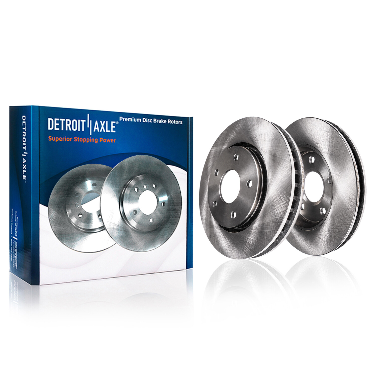 Front Rear Disc Rotors Brake Pads for 2001 2002 2003 2004 2005 2006 Lexus LS430