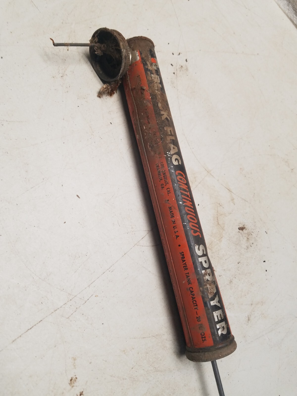 Vintage Black Flag Continous Hund Pump Sprayer (V)