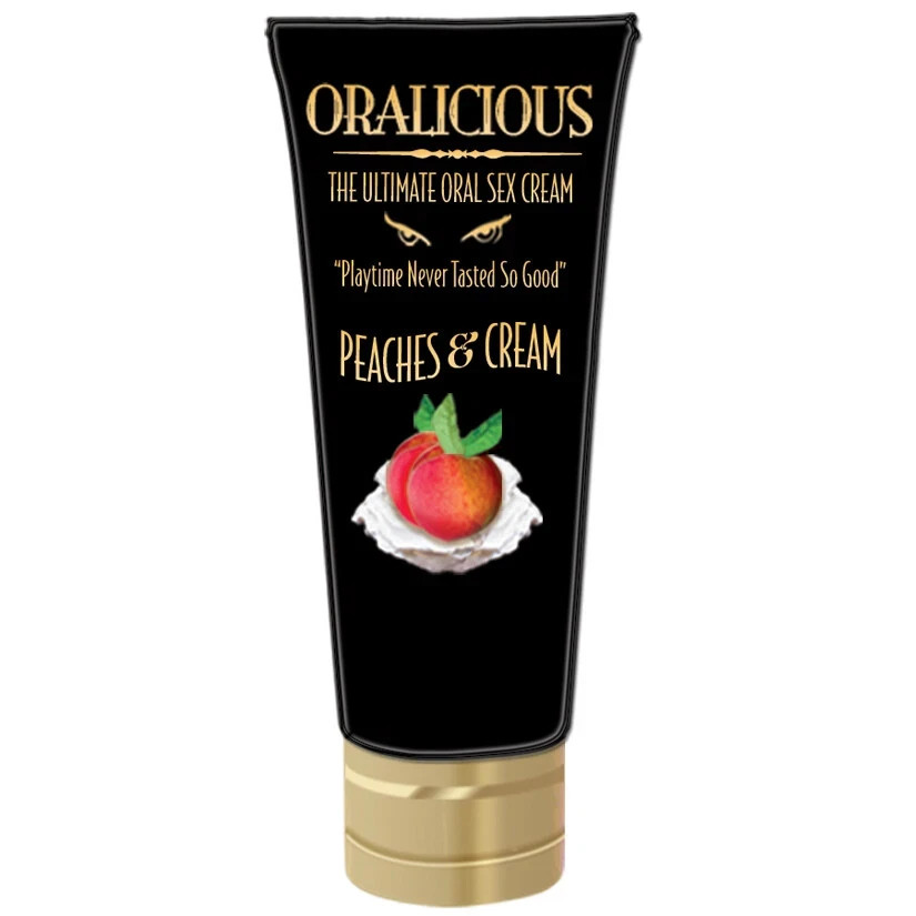 Oralicious The Ultimate Oral Sex Flavored Peaches & Cream 2oz