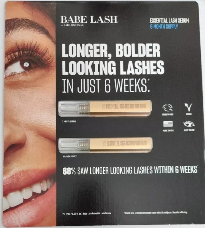 BabeLash Essential 2x 2ml 6 Month Supply NIB AUTHENTIC