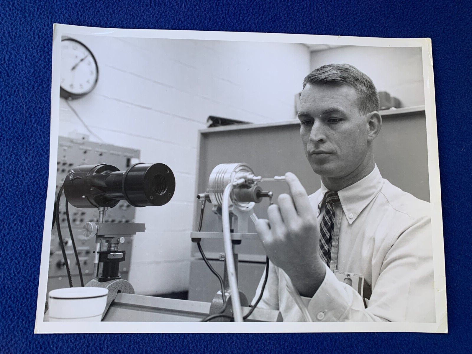 NASA real PHOTO space flight SPACECRAFT water coolant AERONAUTICS laser rod LAB