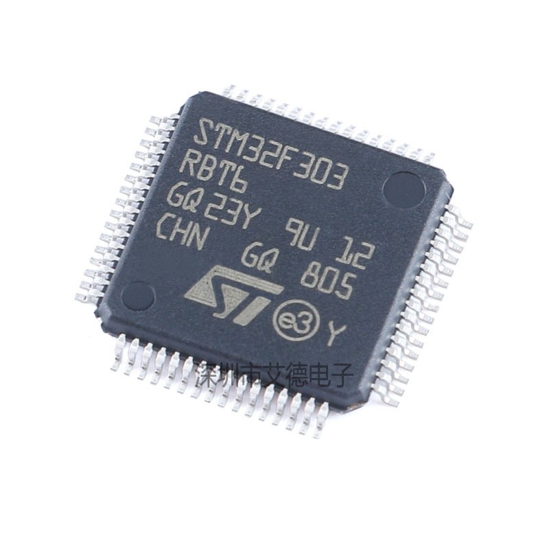 2PCS STM32F303RBT6 LQFP-64 ARM Cortex-M4 32-bit Microcontroller-MCU