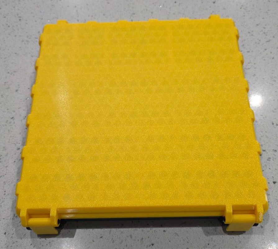 Large Bowling Accessory Case - JoPo, Vise, and Turbo thumb storage - Yellow