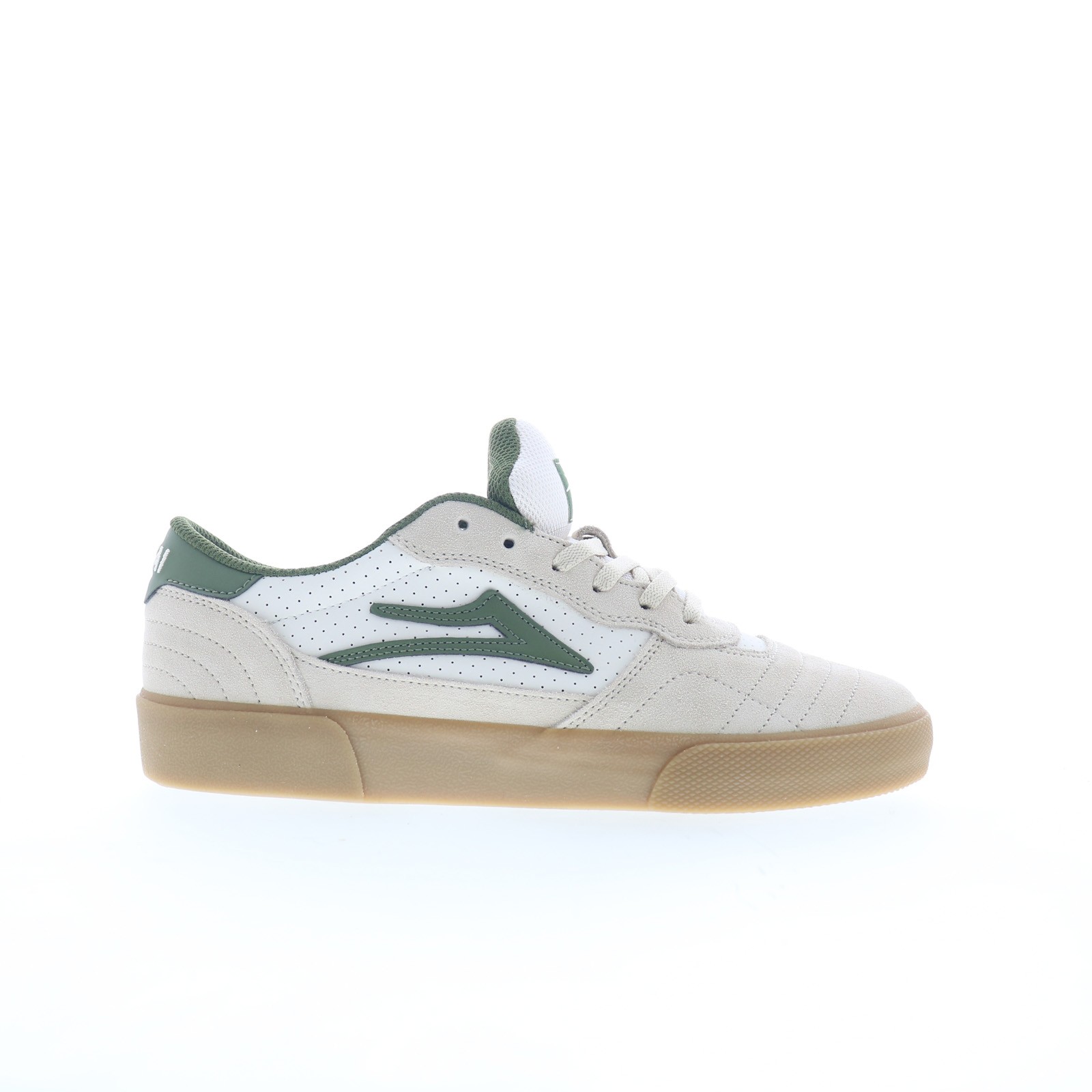 Lakai Cambridge Mens Gray Suede Lace Up Skate Inspired Sneakers Shoes