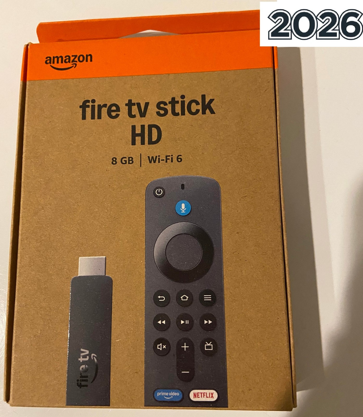 🔥2026 NEW Amazon Fire TV Stick HD 2nd Gen Wifi 6 Streaming Remote Alexa[Latest]