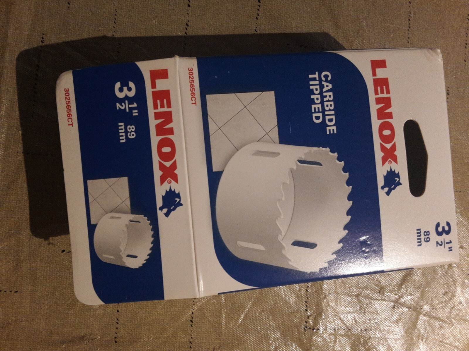 Lenox Carbide Tipped  #3025656CT  Hole Saw 3-1/2" Round ( Free shipping )
