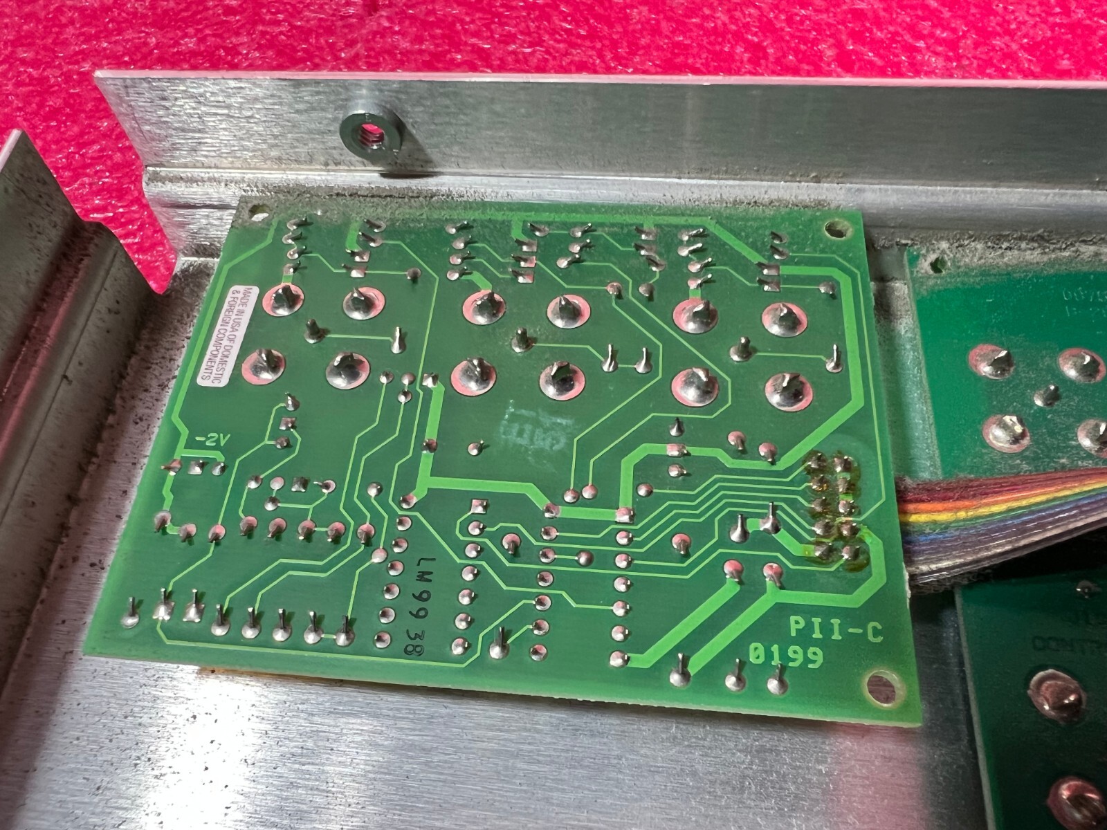 Agilent HP 8757D Scalar Network Analyzer Back Panel