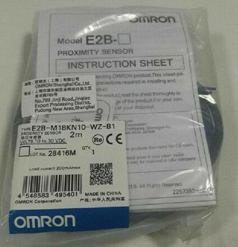 Omron E2B-M18KN10-WZ-B1 Proximity Switch New Free Shipping One E2BM18KN10WZB1