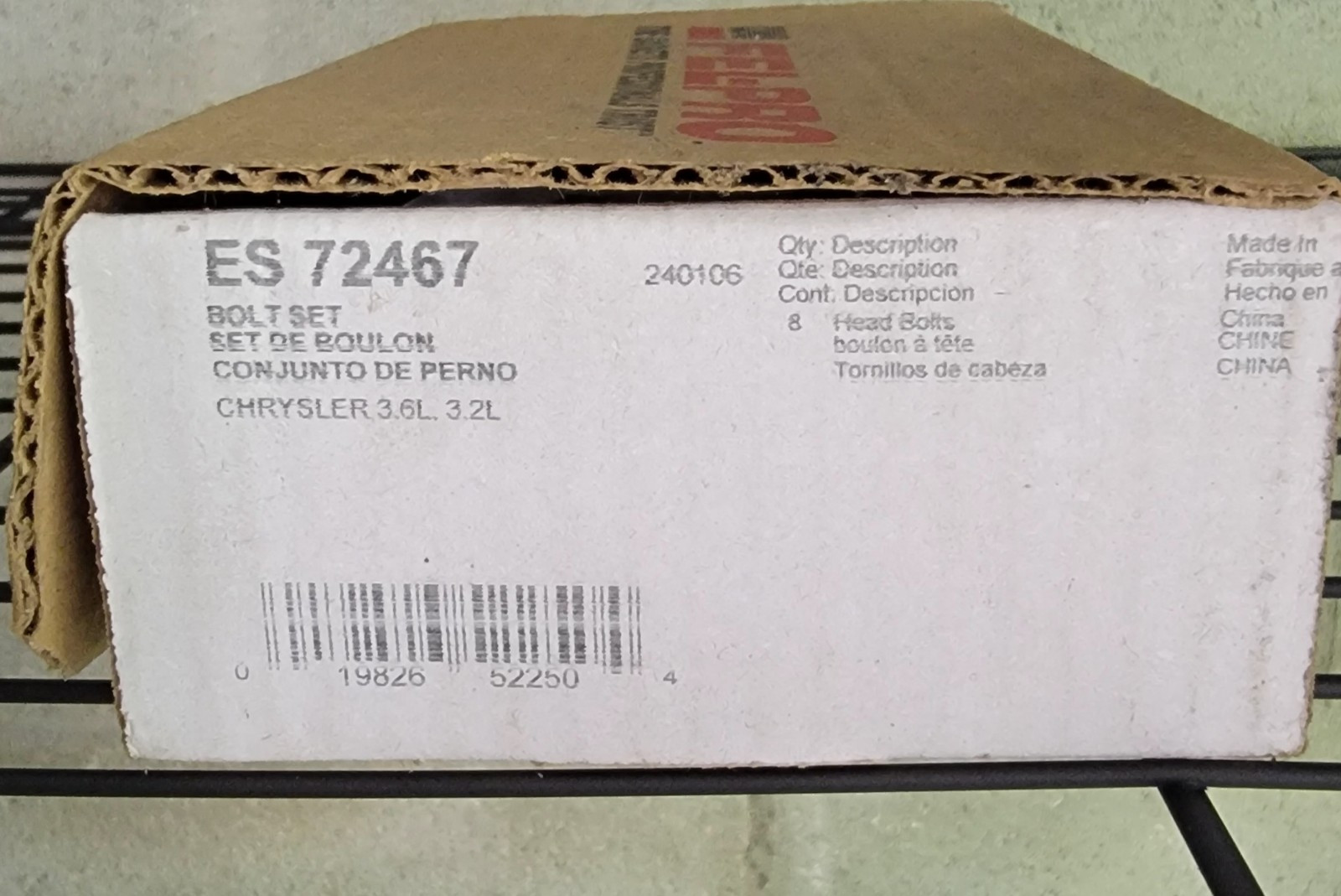 Fel-Pro Genuine Engine Cylinder Head Bolt ES 72467 fits 2011-2017 Chrysler/Dodge