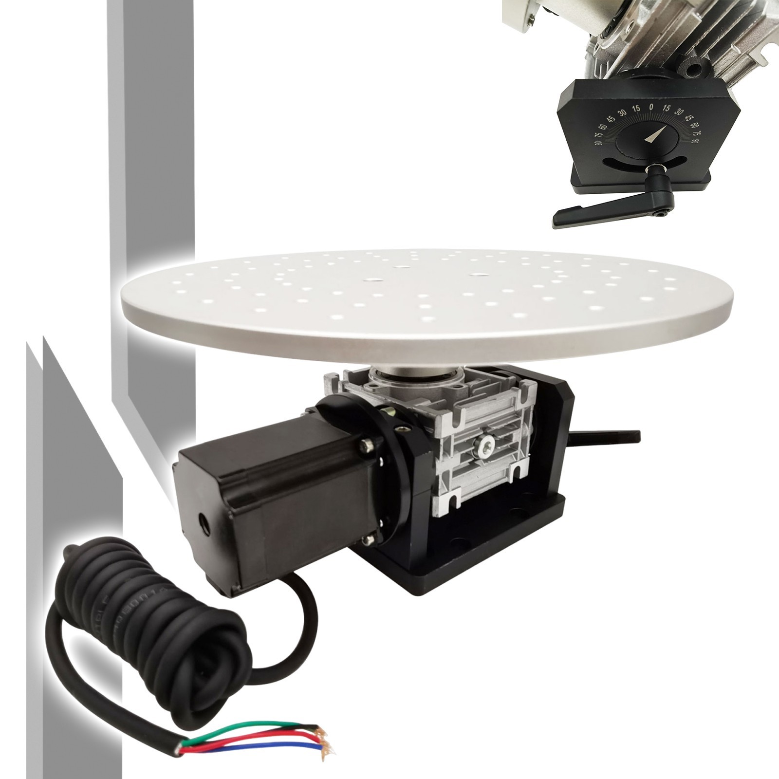 110V Electric 360° Marking Machine Rotary Table Workbench Rotating Platform