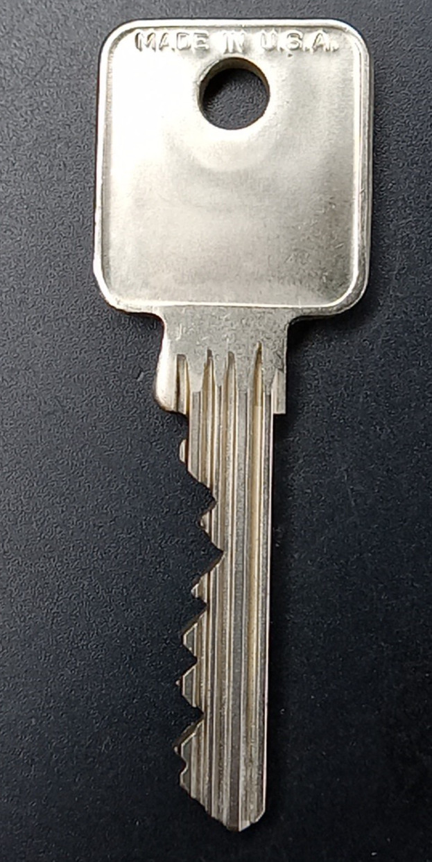 Medeco Key Eagle Collectors Do Not Duplicate DND Security Cut