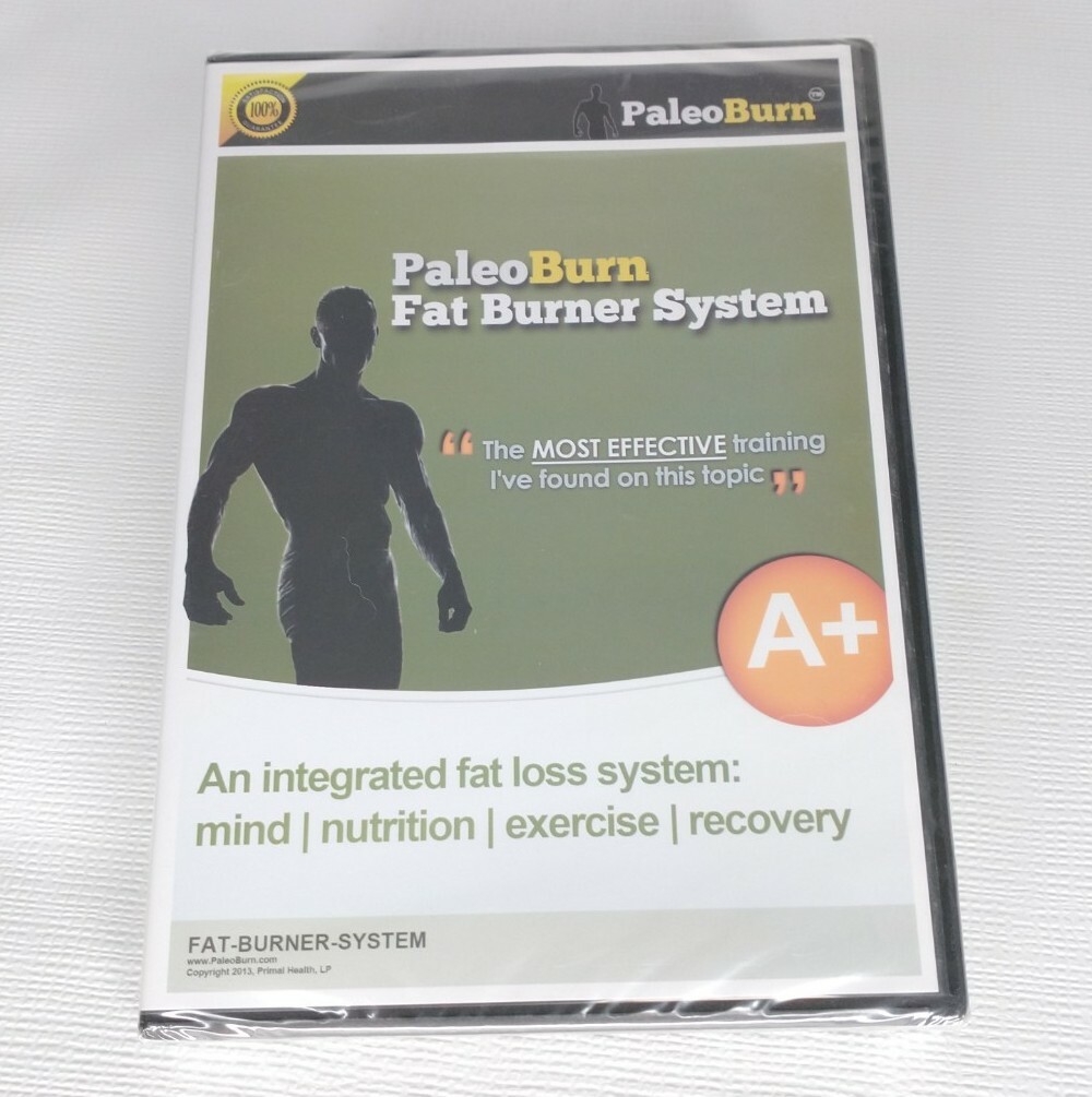 PaleoBurn Weight Loss Fat Burner System DVD-Rom PC Software 2013 New